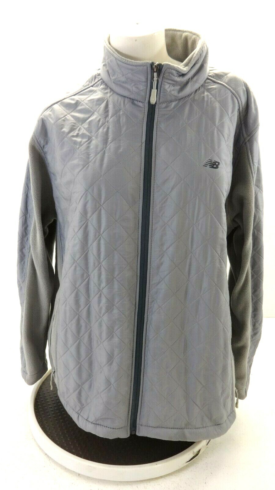 women's new balance hooded quilted vest